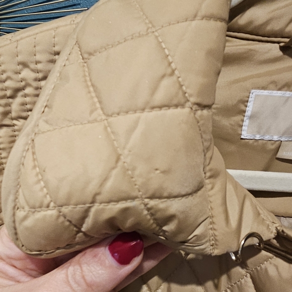Michael Kors Quilted Tan Jacket - Picture 9 of 10
